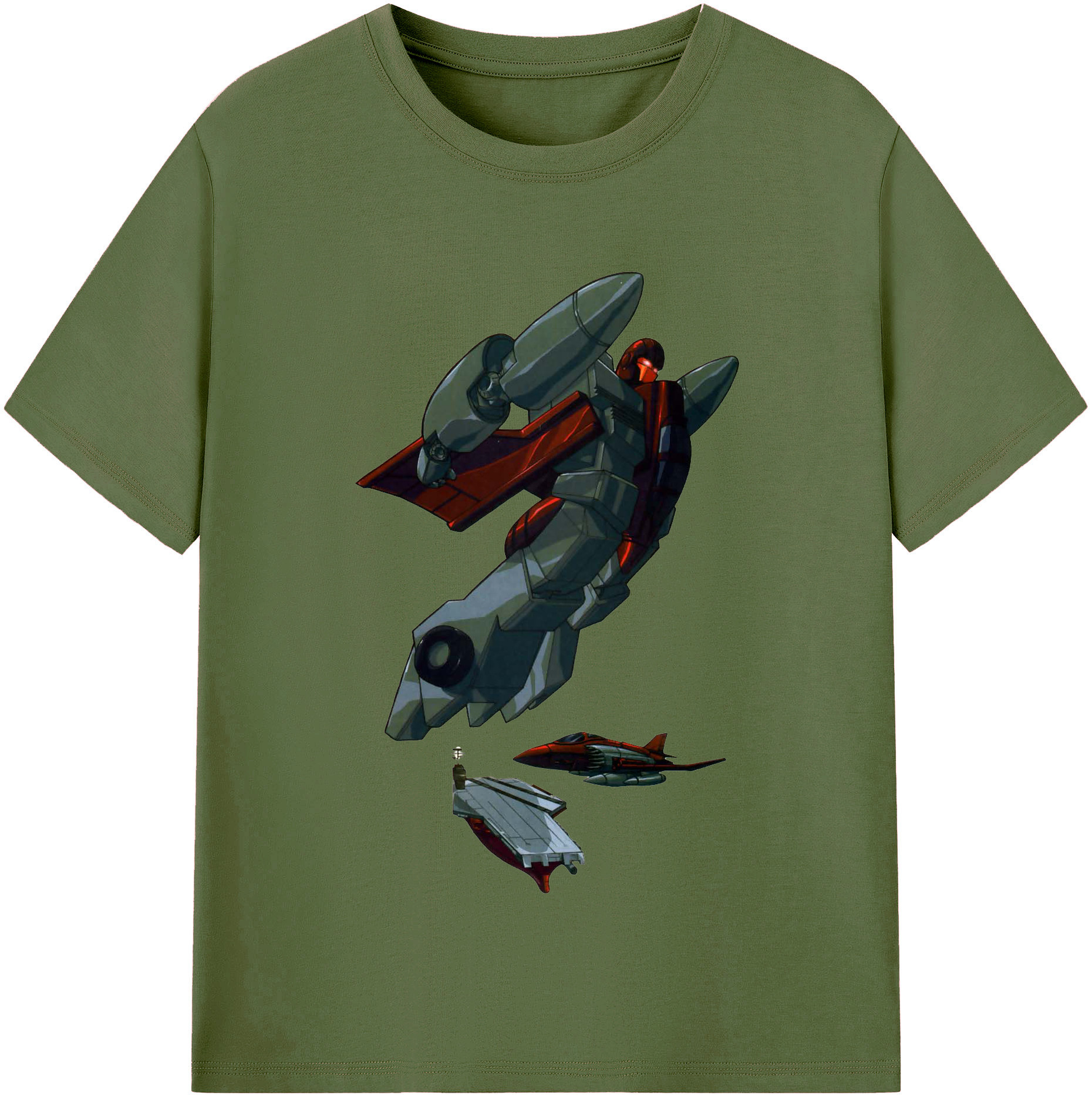 （画像用）  綿100％半袖Tシャツ（フロントプリント）